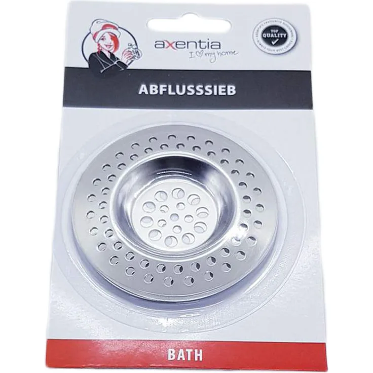 Abflusssieb Edelstahl (2er Set)
