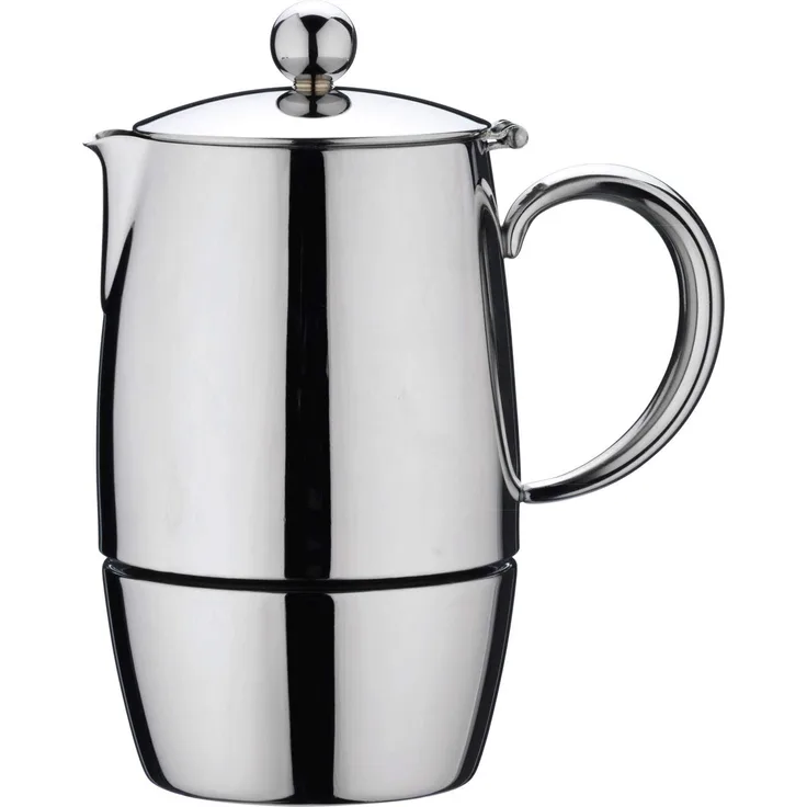 Café Stål BEC-10M Espresso Kaffeekocher, Edelstahl