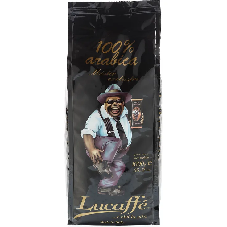 Lucaffè Mr. Exclusive 100% Arabica, Bohne, 1 kg
