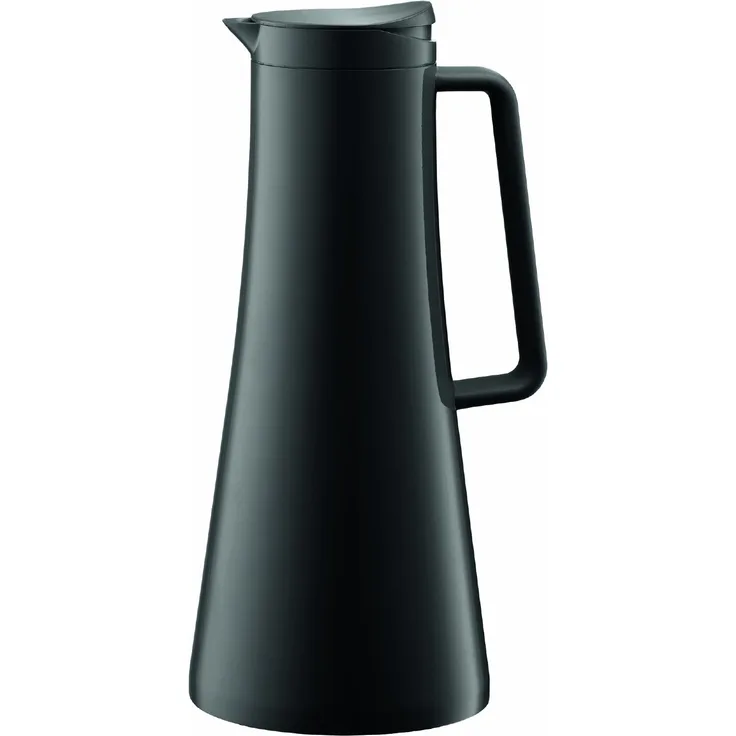 Bodum BISTRO Thermoskanne (Isoliert, Knopfdruckmechanismus, 1,1 liters) schwarz