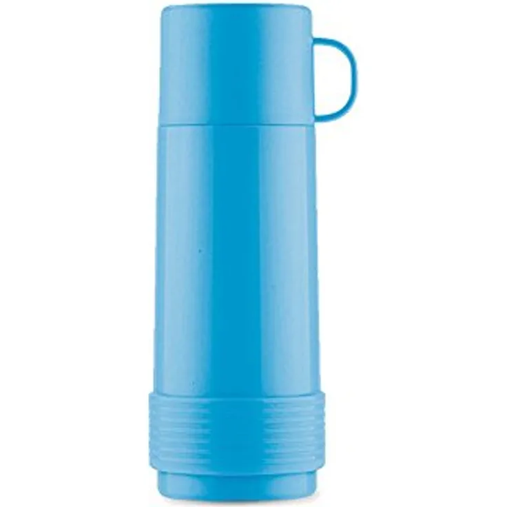Valira Reus Fun - Isolierte doppelwandige Glasflasche mit Vakuum 1-2 L blau