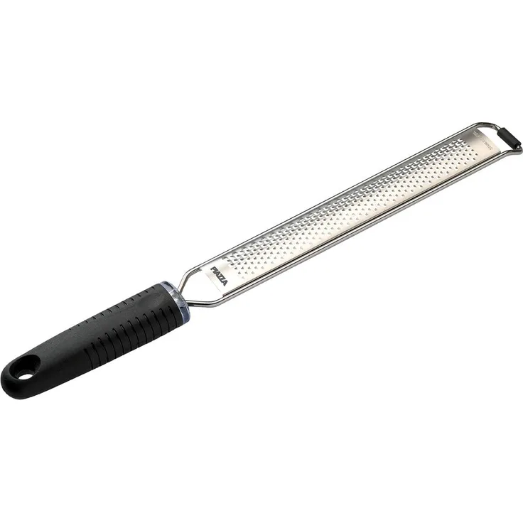 Piazza 160153 Reibe Inox Griff rutschfest, Fine, 38,5 cm, Länge 22 cm, Breite 3,5 cm Höhe