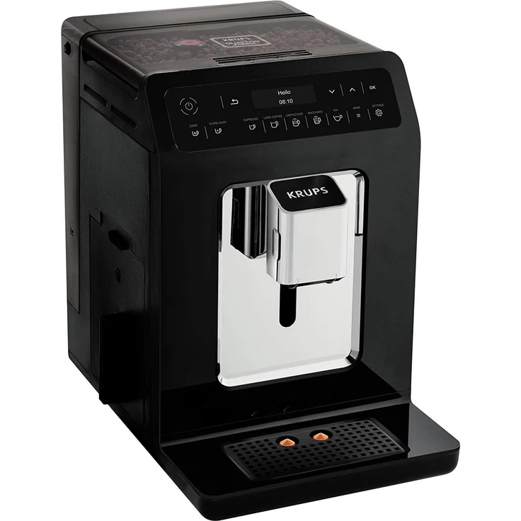 Krups EA 8908 Evidence Kaffeevollautomat, OLED-Display, Quattro Force Technologie, 1450 Watt, mit Milchsystem und integriertem Mahlwerk – Bild 4