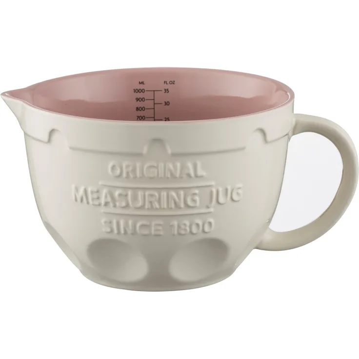 Mason Cash Innovative Küche - Messkrug aus Steingut, 1 Liter