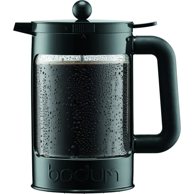 Bodum k11683 ? 01 Bean Kaffeebereiter Eiskaffee Kunststoff schwarz 12,5 x 20 x 22,7 cm 1,5 l