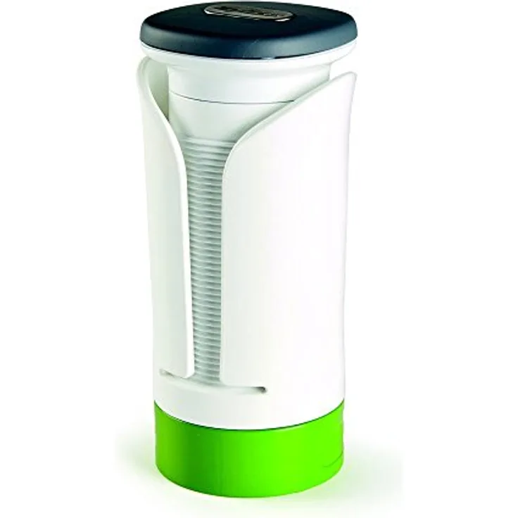 Zyliss Spiralschneider mit doppelseitiger Klinge Gemüsetools, ABS, POM, TPE PMS, SS, White-Green, Delete Current Value