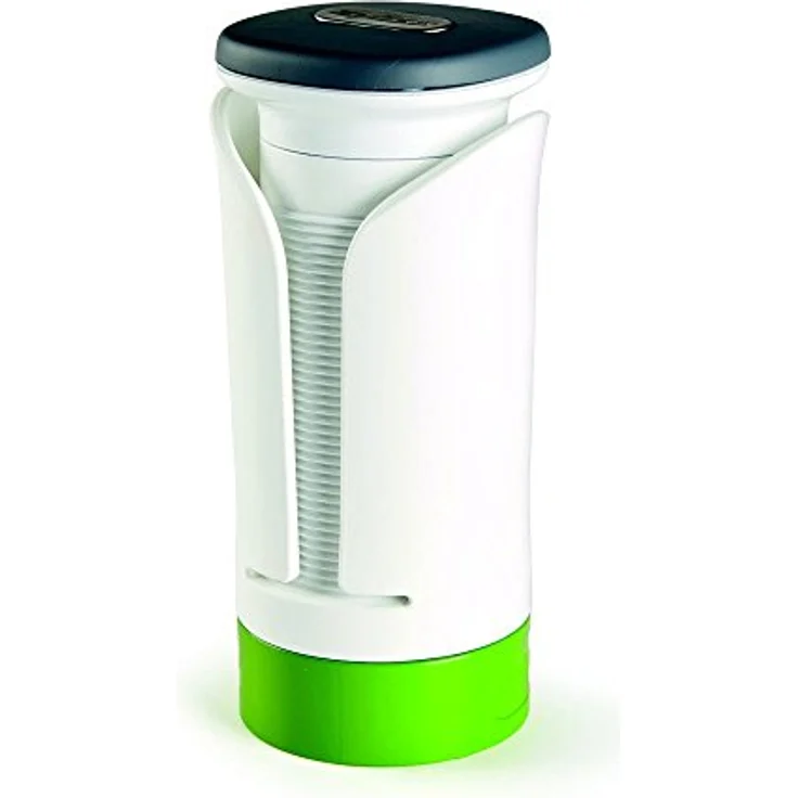 Zyliss Spiralschneider mit doppelseitiger Klinge Gemüsetools, ABS, POM, TPE PMS, SS, White-Green, Delete Current Value