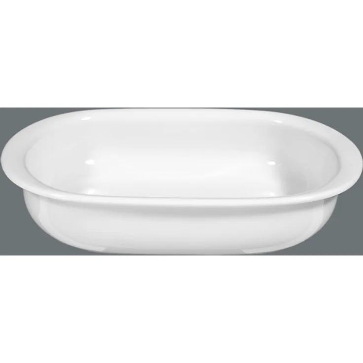 Seltmann Weiden Auflaufform oval 22 cm Lukullus Weiß