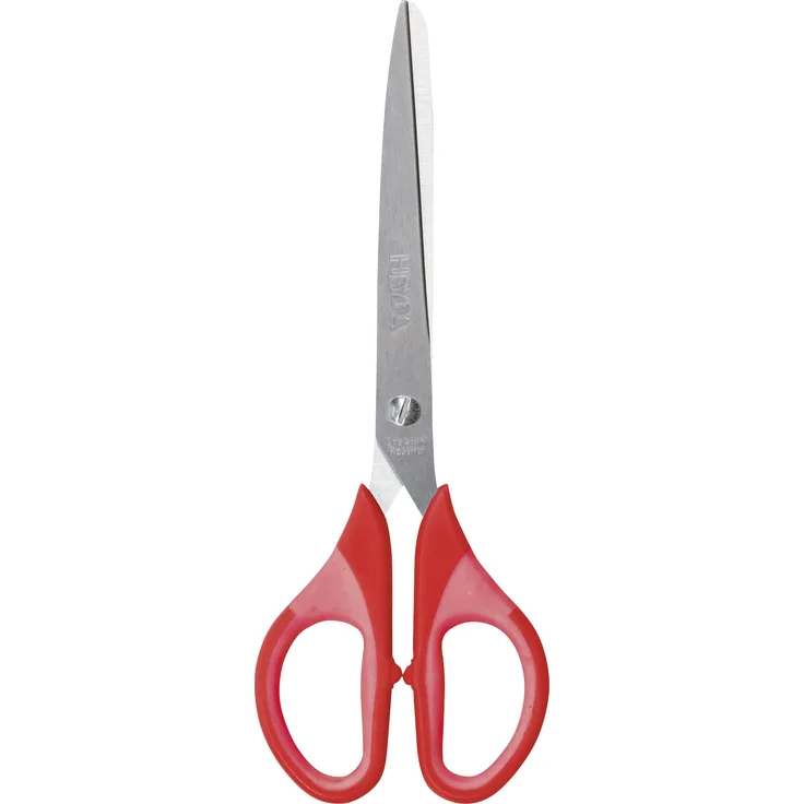 Heyda 204809423 Universalschere Colour Code (18 cm mit Soft-Touch-Einlage) rot - red – Bild 1