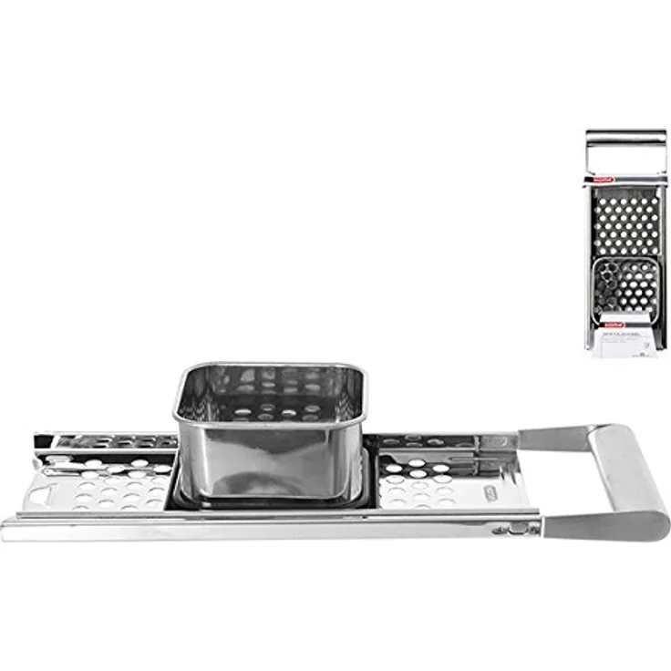 Home Maschine Gnocchi mit Loch offen, Edelstahl, 12 x 32 x 8 cm