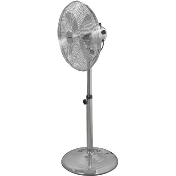 Eurom VSM 16 Standventilator, 50W, 3 Leistungsstufen, Edelstahl (385359)