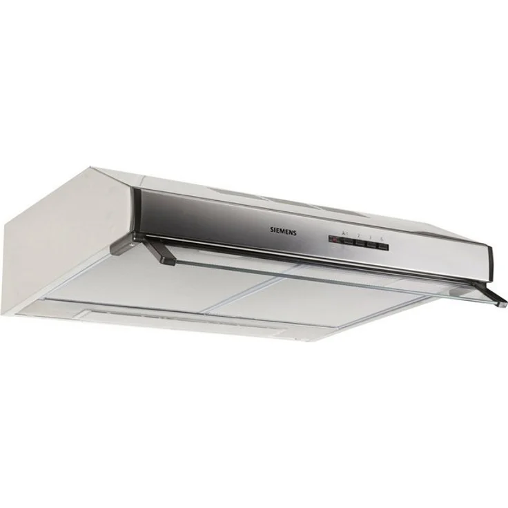 Siemens iQ100 LU63LCC50, Motorhaube, Standard, Breite: 60 cm, Tiefe: 48.2 cm, Abzug & Umluft, rostfreier Edelstahl – Bild 6