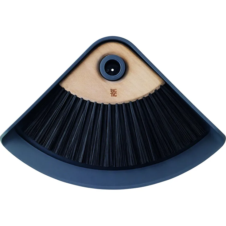 RIG-TIG by Stelton Sweep-IT Kehrschaufel & Handfeger, Grau, 19 x 3 x 28 cm