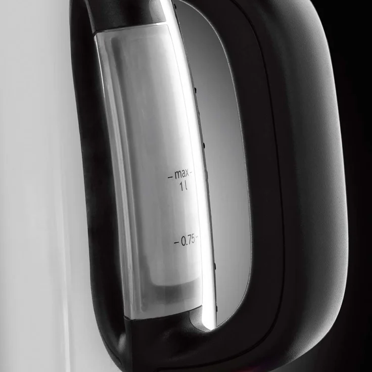Russell Hobbs Kompakt-Wasserkocher Victory, 1,0l, 2400W, Schnellkochfunktion, Edelstahl, optimierte Ausgusstülle, Wasserstandsanzeige, Füllmengenmarkierung, Reisewasserkocher, Teekocher 24990-70 – Bild 3
