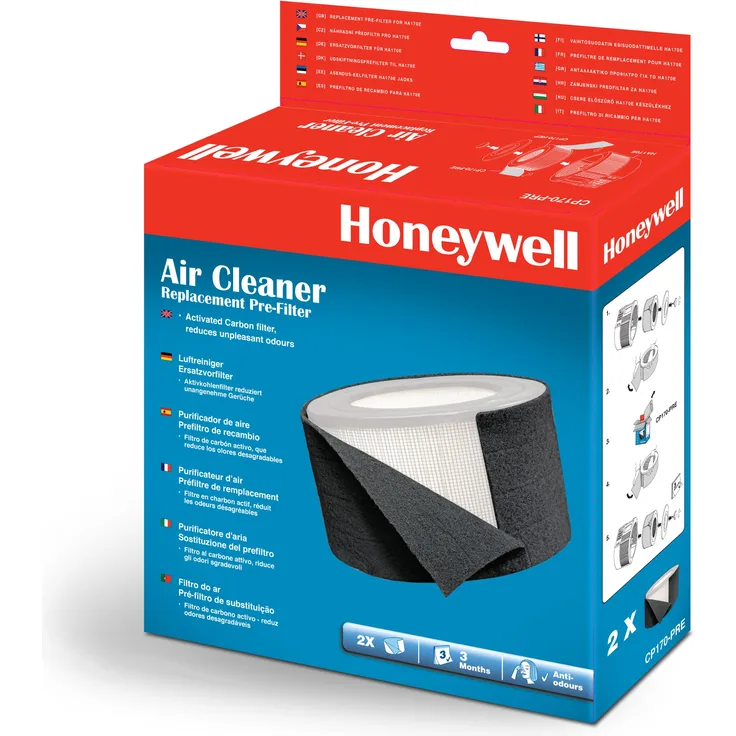 Honeywell CP170-pre Kohlefilter, Doppelpack für Modell HA170E