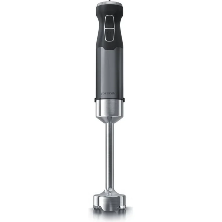 Arendo Edelstahl Stabmixer 1000W, stufenlose Regelung, Turbotaste, grau