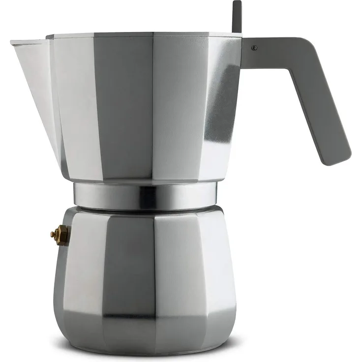 Alessi DC06-9 FM Espressokocher, Edelstahl