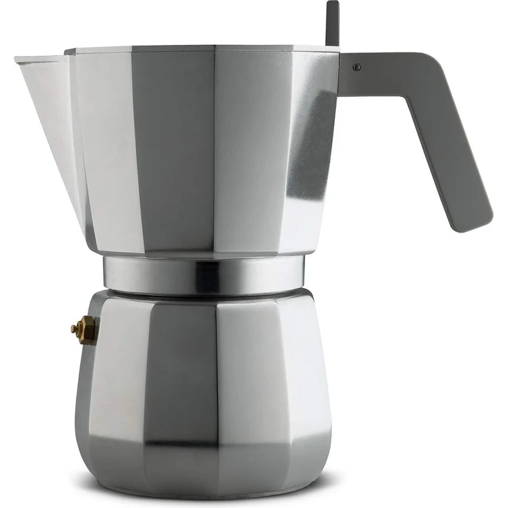 Alessi DC06-9 FM Espressokocher, Edelstahl