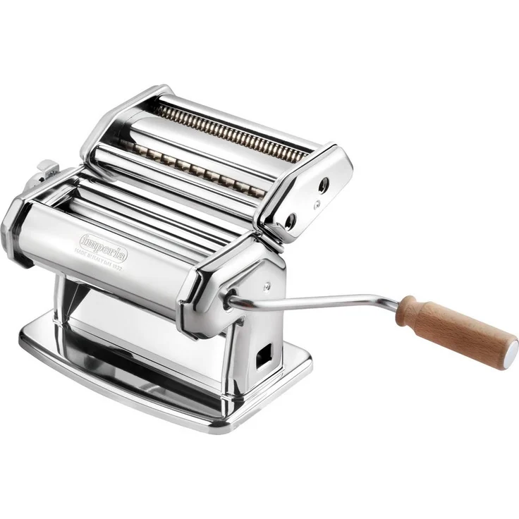 Imperia 20600 Nudelmaschine manuell 15 cm Walzenbreite, verchromter Stahl, 6 verschiedene Stärken – Bild 1