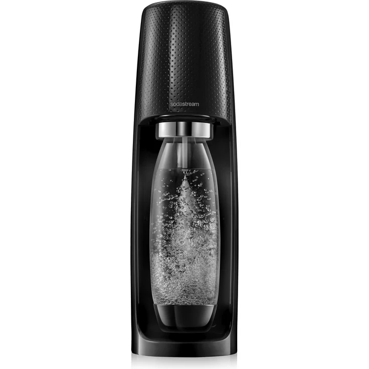 SodaStream Easy schwarz Wassersprudler inkl. 1 PET-Flasche (Füllmenge: 1 Liter) und 1 CO2-Zylinder – Bild 2