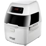 Russell Hobbs Heißluftfritteuse, rotierender Frittierkorb, Touch Control Display, Rotisseriespieß, Kebab-Zubehör & Grillrost, 1kg Kapazität, fettfreie Friteuse ohne Öl, Cyclofry Plus, 22101-56