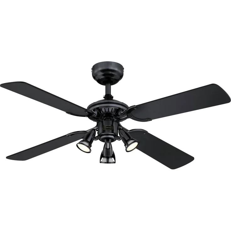 Westinghouse Deckenventilator Princess Euro Metal 105 cm mit Leuchte – Bild 1