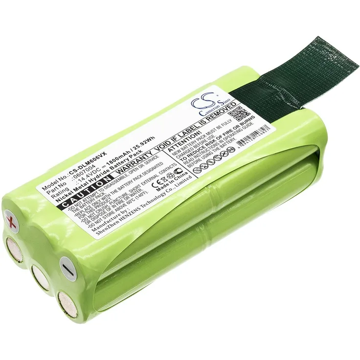 Ersatzakku - CS-DML606VX - Dirt Devil 0607004 - Libero M606 - 14,4 Volt 1800mAh Ni-MH