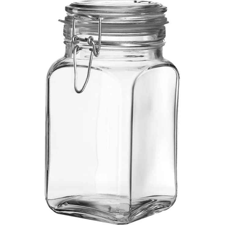 glaskoch B. Koch jr. GmbH + Co. KG 6 montana: :cucina Dose, Vorratsdose, Vorratsglas, Aufbewahrung, Einmachglas, Glas, 1 L, 046875