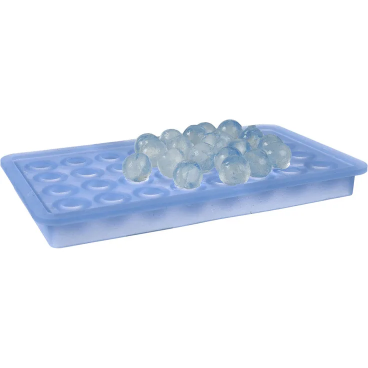 Lurch 10435, Kühlgeräte-Eiswürfelbereiter, Durchmesser pro Eiswürfel 20 mm, blau