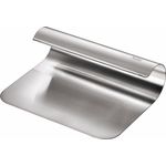 Silit Cut'n Serve Gemüseschaufel, 11 x 15 cm, Edelstahl mattiert, Universalhelfer, Spachtel für die Küche, spülmaschinengeeignet