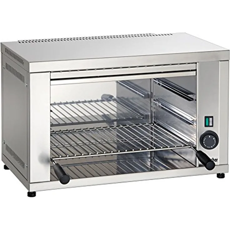 Bartscher Elektro Salamander S40 Chromnickelstahl