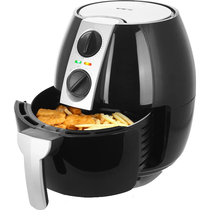 Emerio Heißluftfritteuse, Airfryer, Smart Fryer, Frittieren ohne Öl, 4,5 Liter Volumen, 1500 Watt, AF-116073 – Bild 1