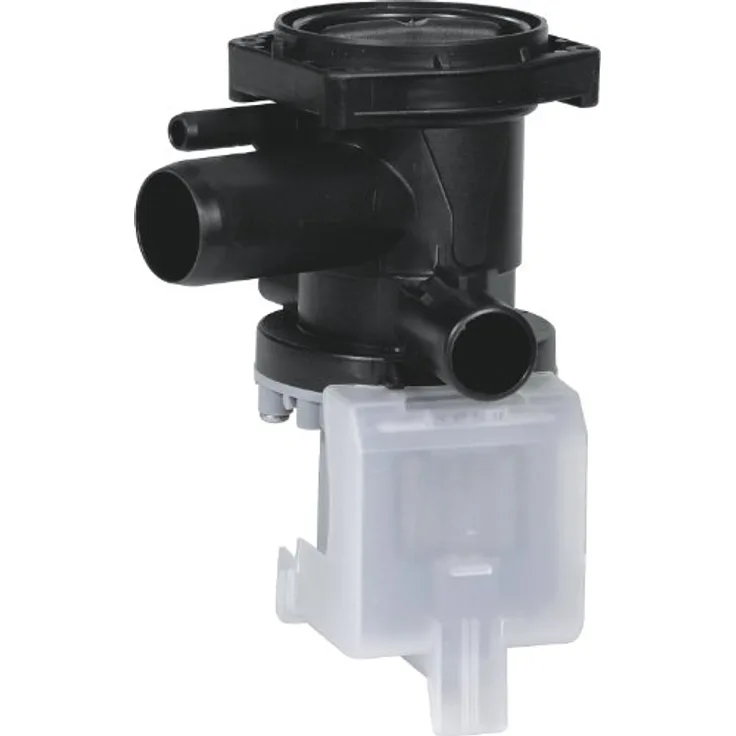 Alternativ Magnet Laugenpumpe, Leistung: 230 V - 50 Hz - 28 Watt, Einlauf: 29mm, Ablauf: 22mm, Entlüftung: 8mm wie Original Nr: 144487, passend für: Bosch und Siemens Geräte