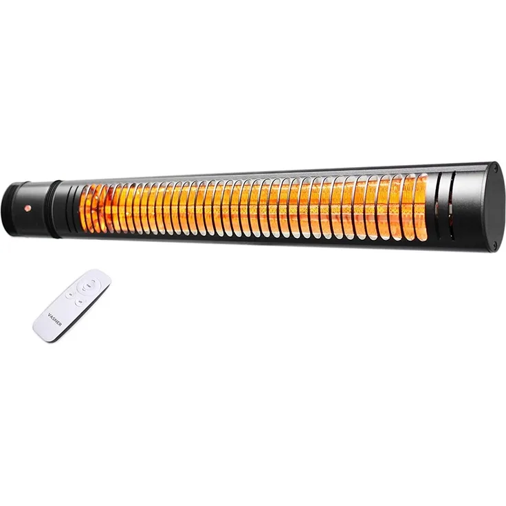 Vasner SlimLine X20 Infrarot-Heizstrahler schwarz, Heizstrahler
