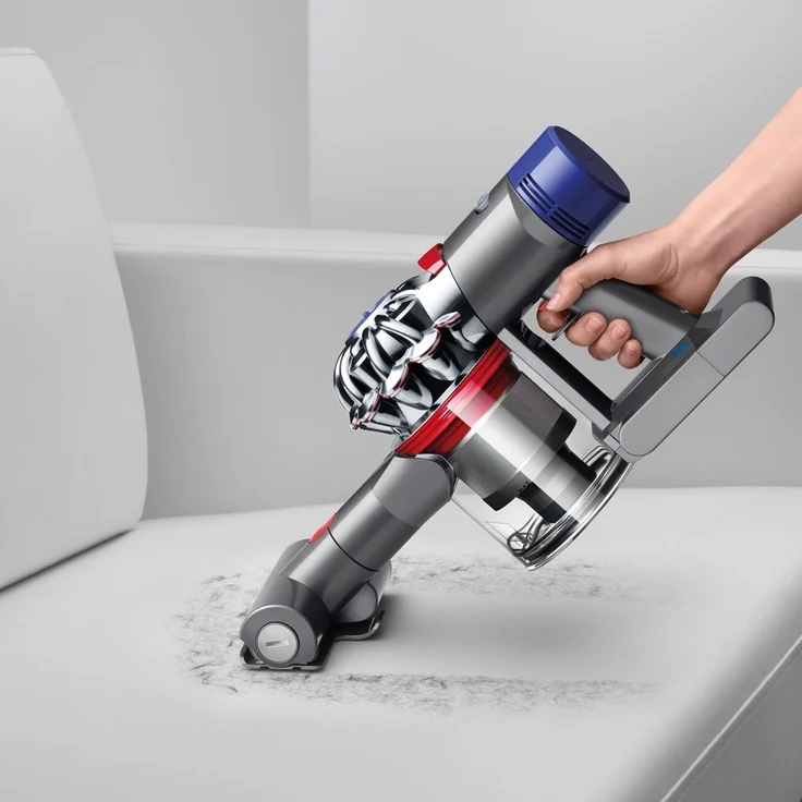 Dyson V8 Fluffy+ (248361-01) beutel- und kabelloser Handstaubsauger, 40 min Laufzeit, Wandhalterung – Bild 5