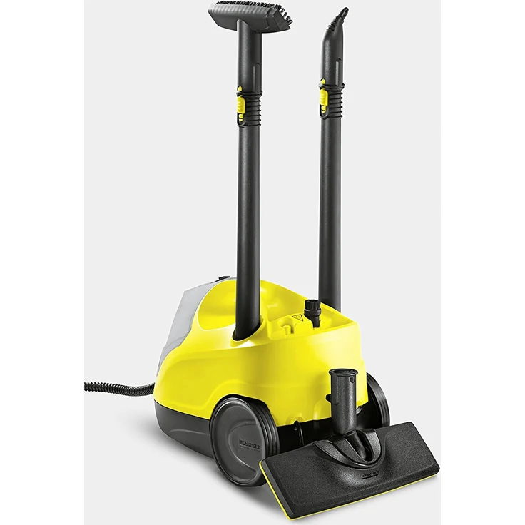 Kärcher SC 4 EasyFix Dampfreiniger, 3,5 bar Dampfdruck, 4 min Aufheizzeit, Tank permanent befüllbar und abnehmbar, Kabelaufbewahrungsfach, Parkposition, 1.512-450.0 – Bild 3