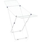 Leifheit Standtrockner Classic 200 Easy, Wäscheständer mit 20m Trockenlänge für 2 Waschmaschinenladungen, mit Flügeln für lange Wäschestücke, platzsparender Wäschetrockner