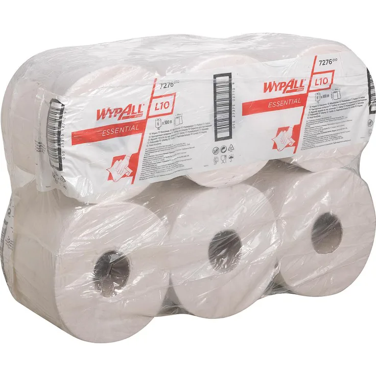 Kimberly-Clark Wischtücher WYPALL L10 weiß (Inh. 6 Stück)