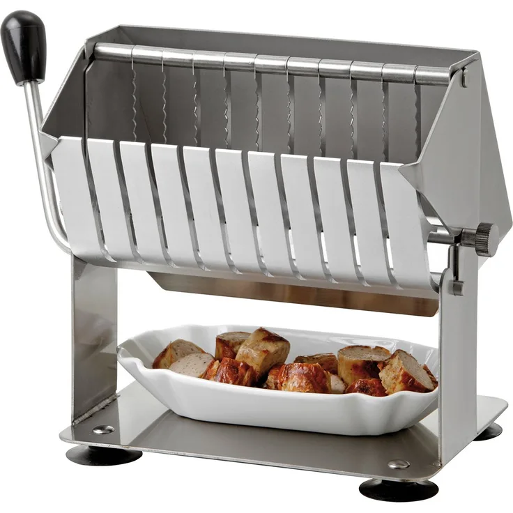 Handschneider für Currywurst
