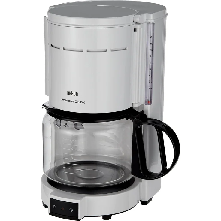 Braun KF47 Aromaster Classic Filterkaffeemaschine, für 10 Tassen, weiß – Bild 2