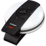 Cloer 1621 Waffelautomat für klassische Herzchen-Waffeln, 930 Watt, Waffelgröße 15,5 cm, stufenlos wählbarer Bräunungsgrad, weiß