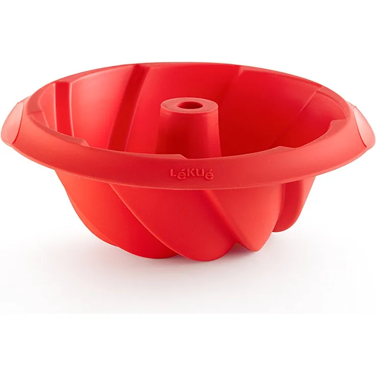 Lékué savarín Spiral, Silikon, Rot, 20 cm