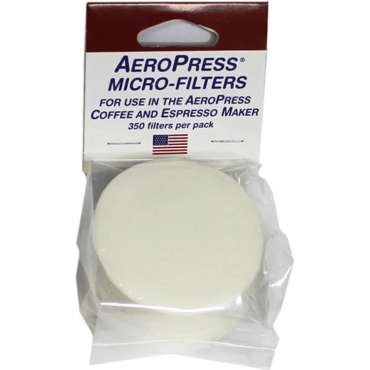 AeroPress Ersatzfilter Papierfilter 350 Stück rund