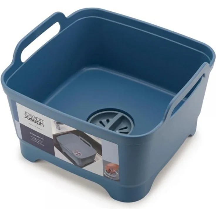 Joseph Joseph Editions Wash&Drain Geschirrspülwanne Blau Spülbecken Spülwanne Spülschüssel – Bild 1