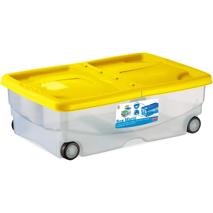 Stefanplast 6300133 SP Aufbewahrungsbox mit Deckel Mehrfarbig 56 x 36 x 17 cm