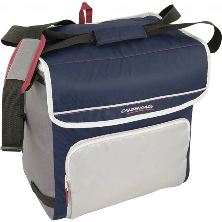 Campingaz Fold N Cool Kühltasche, 30 Liter, 39 x 25 x 38 cm, Polyester, dunkelblau-grau – Bild 1