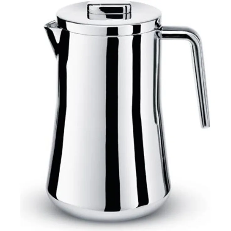 Giannini 3102012 Kaffeebereiter French Press 8 Aufgusskanne, silber