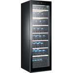 Haier WS171GA Weinkühlschrank, freistehend, Glasdekor, 171 Flaschen, LED, Display, Türschloss, Breite 60 cm, Energieklasse G