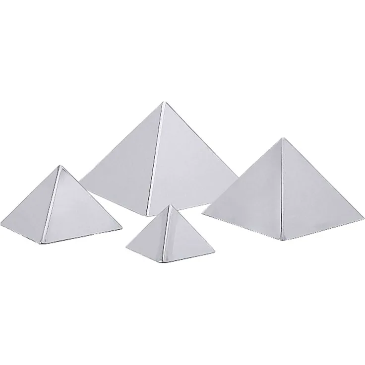 Contacto Edelstahl Pyramide 4,5 x 4,5 cm