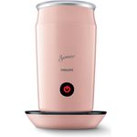 Philips Senseo CA6500-30 Milchaufschäumer (500 W, Antihaftbeschichtung, Bedienung auf Tastendruck) rosa
